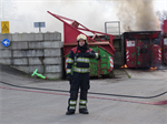 Prio 2 Containerbrand Lutkepost Buitenpost